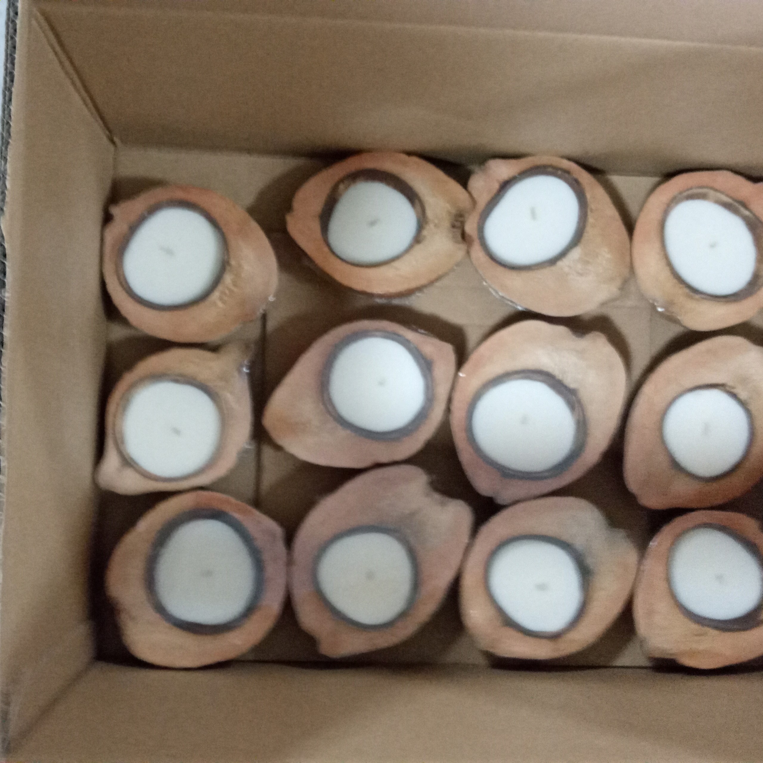 Coconut Shell Candle Bowl Supplier
